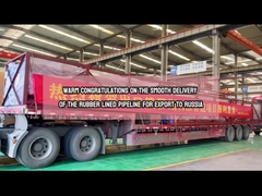 Korrozyona Karşı Kauçuk Kaplı Boru Çamur Madencilik Dn25-Dn2000 Atık boru hattı