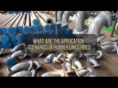 Kauçuk kaplı boruların uygulanması