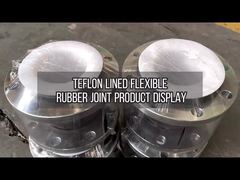 PTFE Kaplamalı Kauçuk Eklem, Paslanmaz Çelik Flanş Bağlantısı