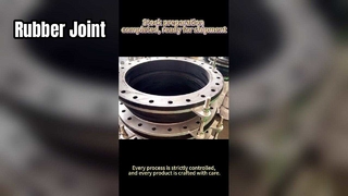 Kauçuk eklem ürünleri imalatı yapılmış olup sevkiyata hazırdır.