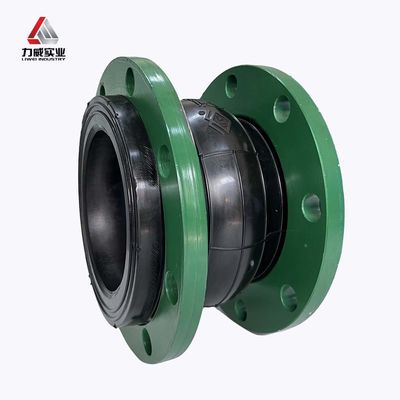 Tek Küreli Kauçuk Genişleme Ortak Flange Tip Bağlantı titreşim dümplemesi
