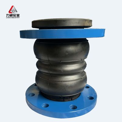 Çifte Küre Kauçuk Genişleme Ortak Aksyal Hareket SS304 Flange