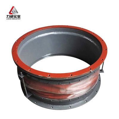 SS316 Flanş malzemesi boru hatlarında termal genişleme ve daralma için metal olmayan kumaş kompensatörü Bağlantı