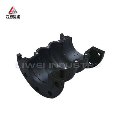 2 inç 1 inç Çift Küre Eğimli Kauçuk Bileşik Dikişsiz Boru Bağlantısı için