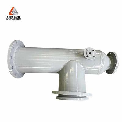 Mükemmel korozyon direnci ile uzun kullanım ömrü kauçuk kaplı tee borusu