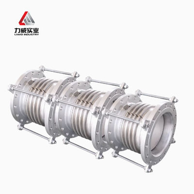 316 Flange malzemesi ile kolay ve hızlı kurulum Metal Corrugation Stabilizer