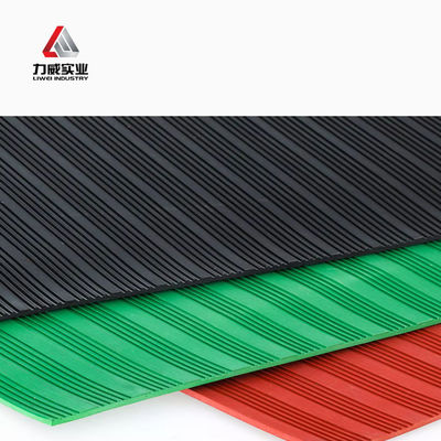 Yüksek voltajlı yalıtım yastığı Güç dağıtım odası 10KV Kauçuk plaka Halı 3/5/8mm yalıtım kauçuk yastığı