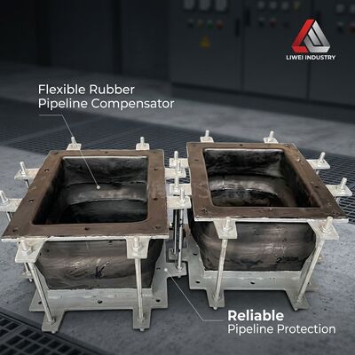 Düzgün Metal Olmayan Kauçuk Kompensatörü, titreşimleri emmek ve boru hattı uygulamalarında termal genişlemeyi telafi etmek için tasarlanmıştır