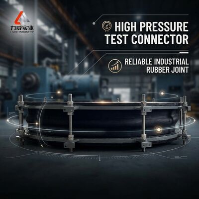 DN25-DN4000 -15°C ila 80°C sıcaklık aralığı için tek küre esnek kauçuk eklem