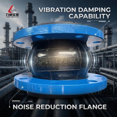 Tüp korozyonunun önlenmesi için tek küre esnek kauçuk eklem