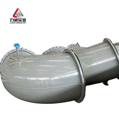 Anti Aging Long Service Life Rubber Lined Pipe Wall Thickness 2-16mm Customizable for Harsh Environment Pipeline