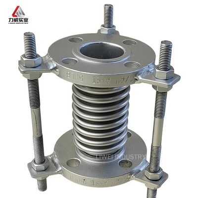 1/4 İnç Dişli Metal Dalgalanma Kompanzatörü SS304 Körük NPT BSP Bağlantısı Cihaz Boruları İçin